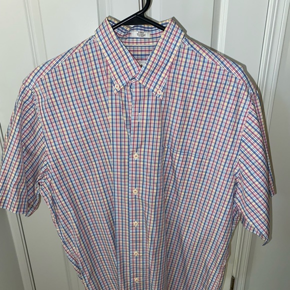 Peter Millar Short sleeve button down size L - Picture 1 of 2